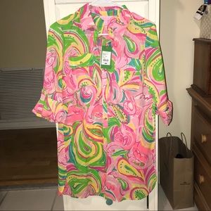 Lilly Pulitzer Captiva Tunic XS brand new with tag